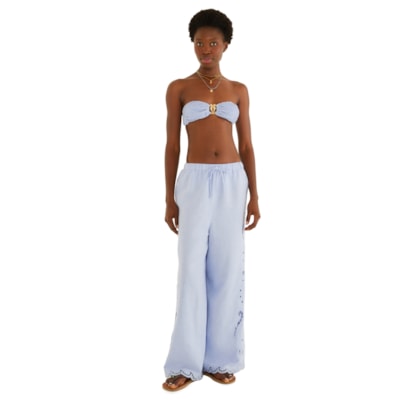 Calça Feminina Richelieu Vida Marinha - Azul