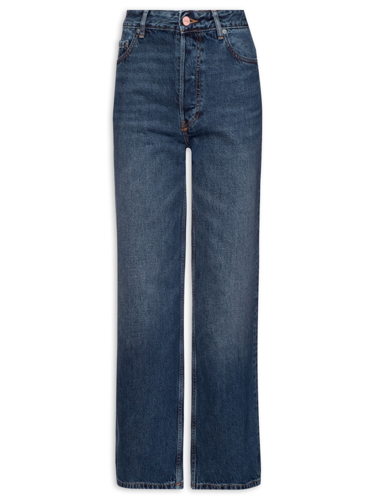 Calça Feminina Rigid Denim Izey - Azul