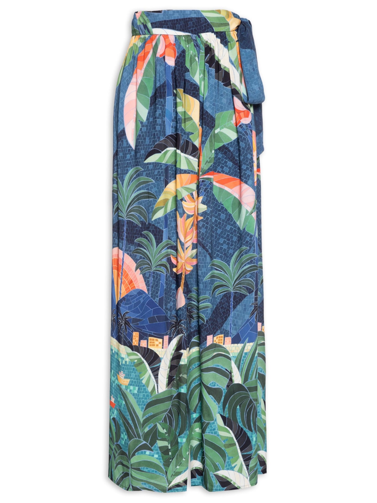 Calça Feminina Rio De Mosaico - Azul