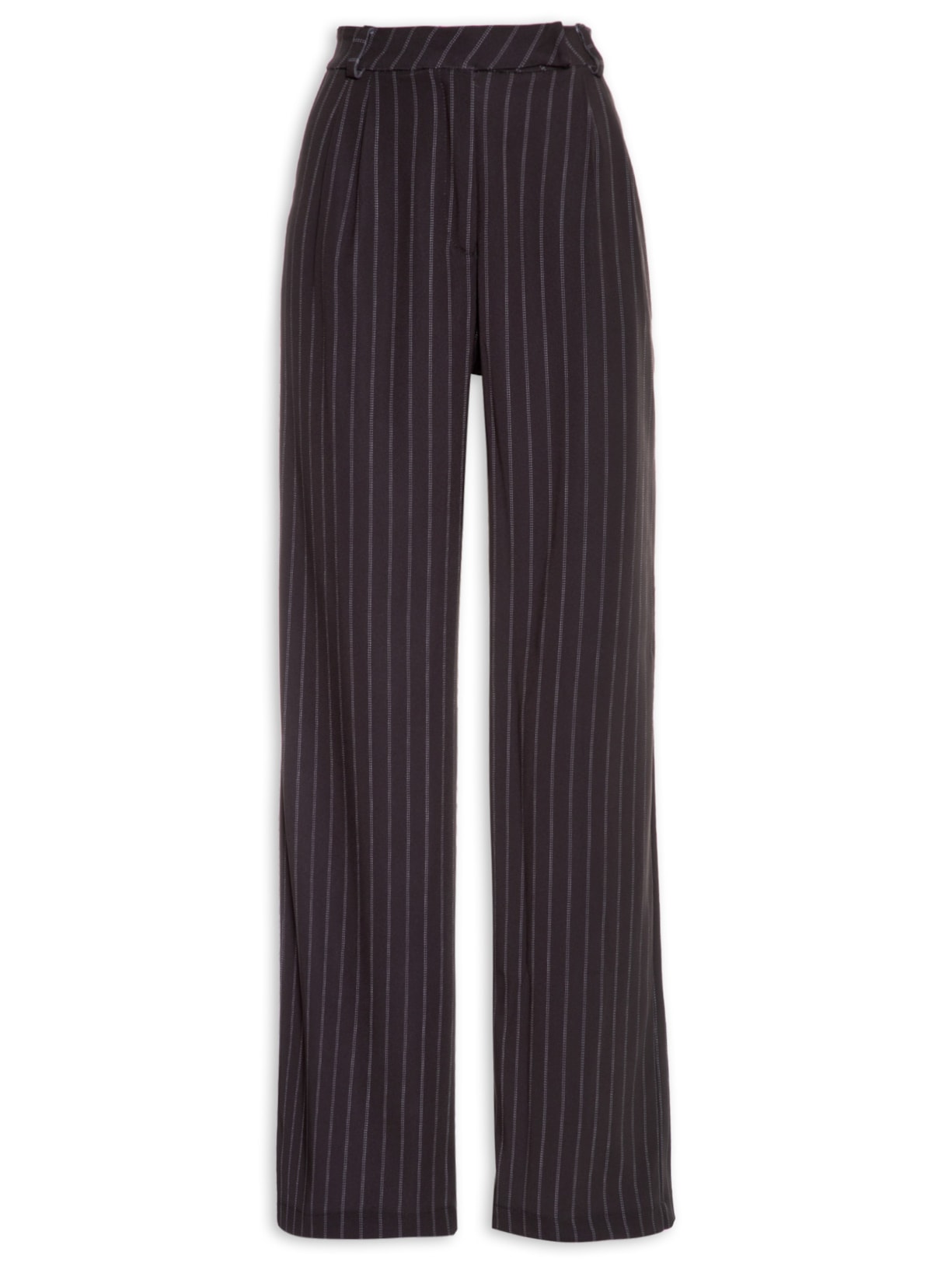 Calça Feminina Risca De Giz - Preto