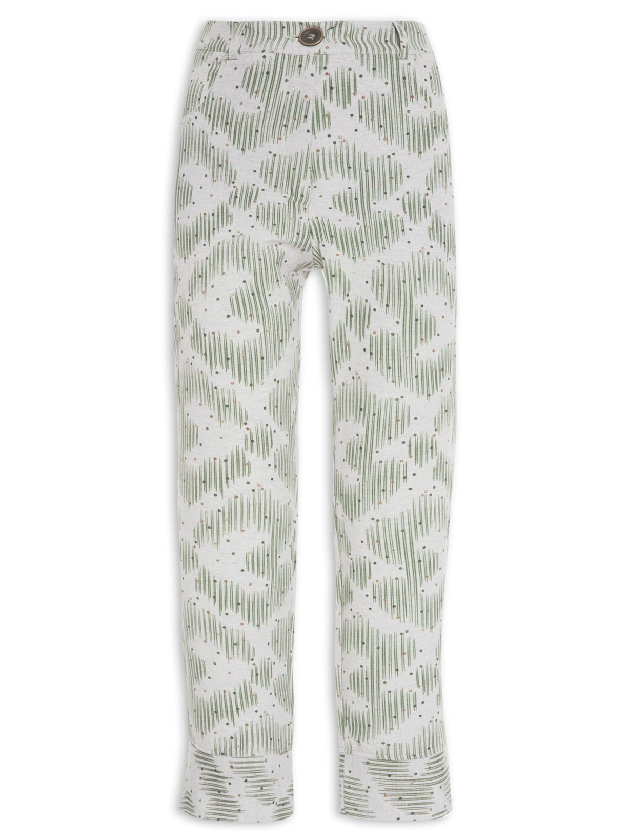 Calça Feminina Riscos - Verde