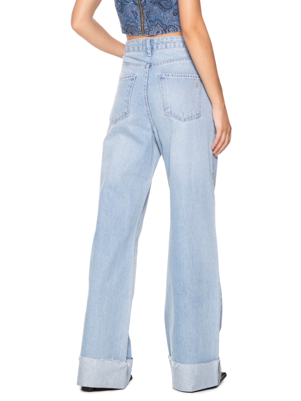 Calça Feminina Roberta Azul Twenty Four Seven