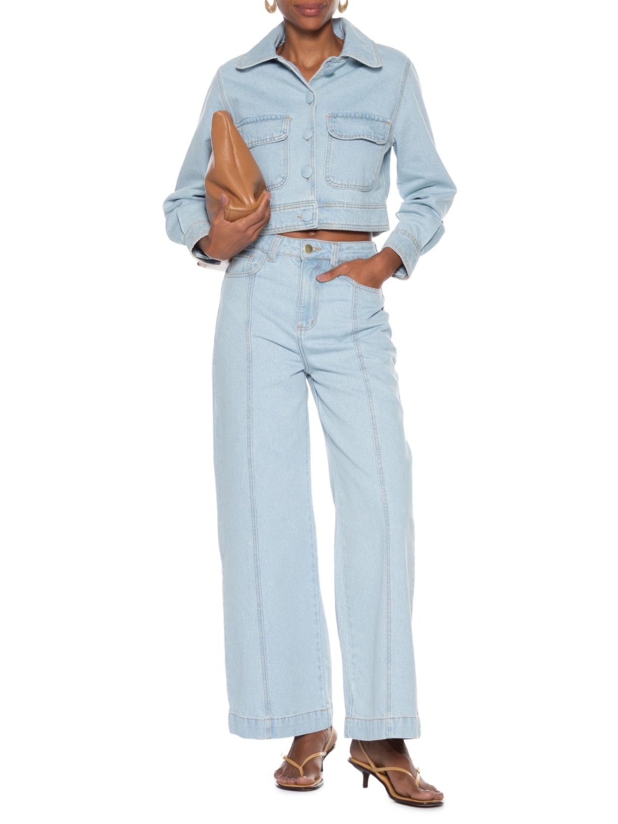Calça Feminina Roco Azul Aluf