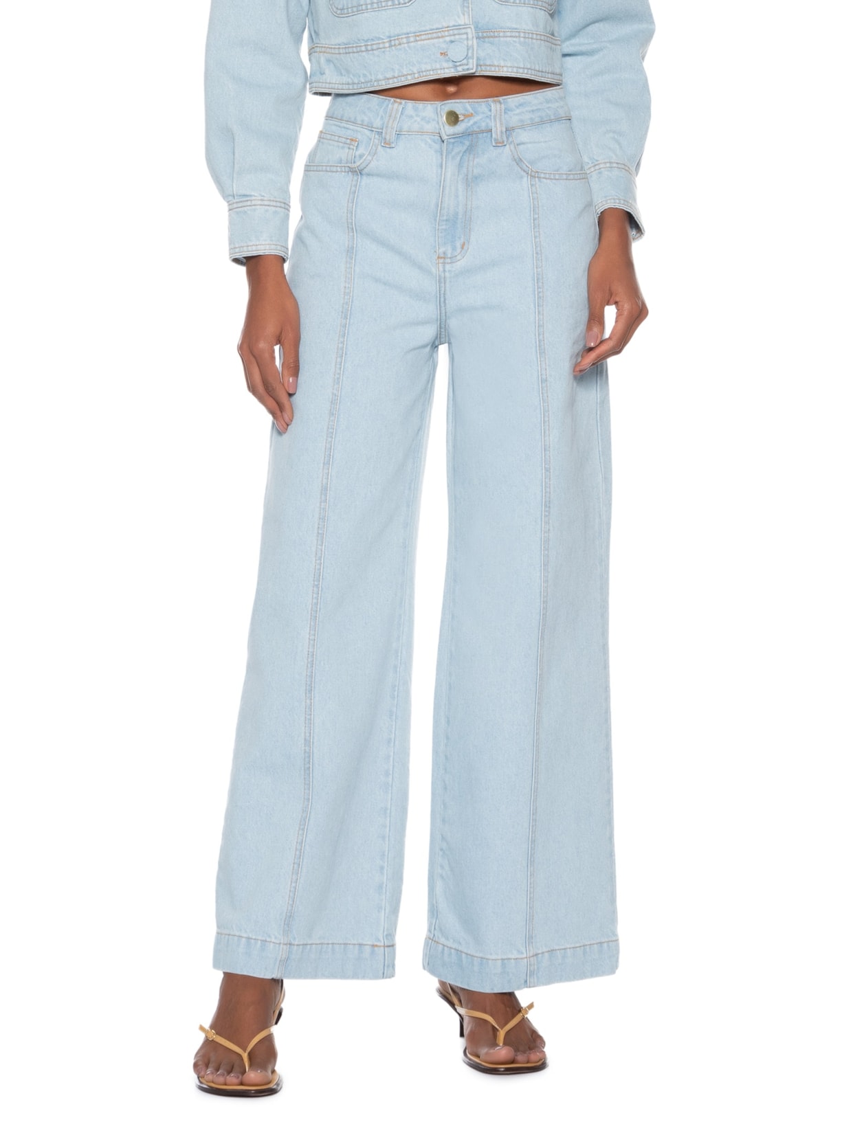 Calça Feminina Roco Azul Aluf