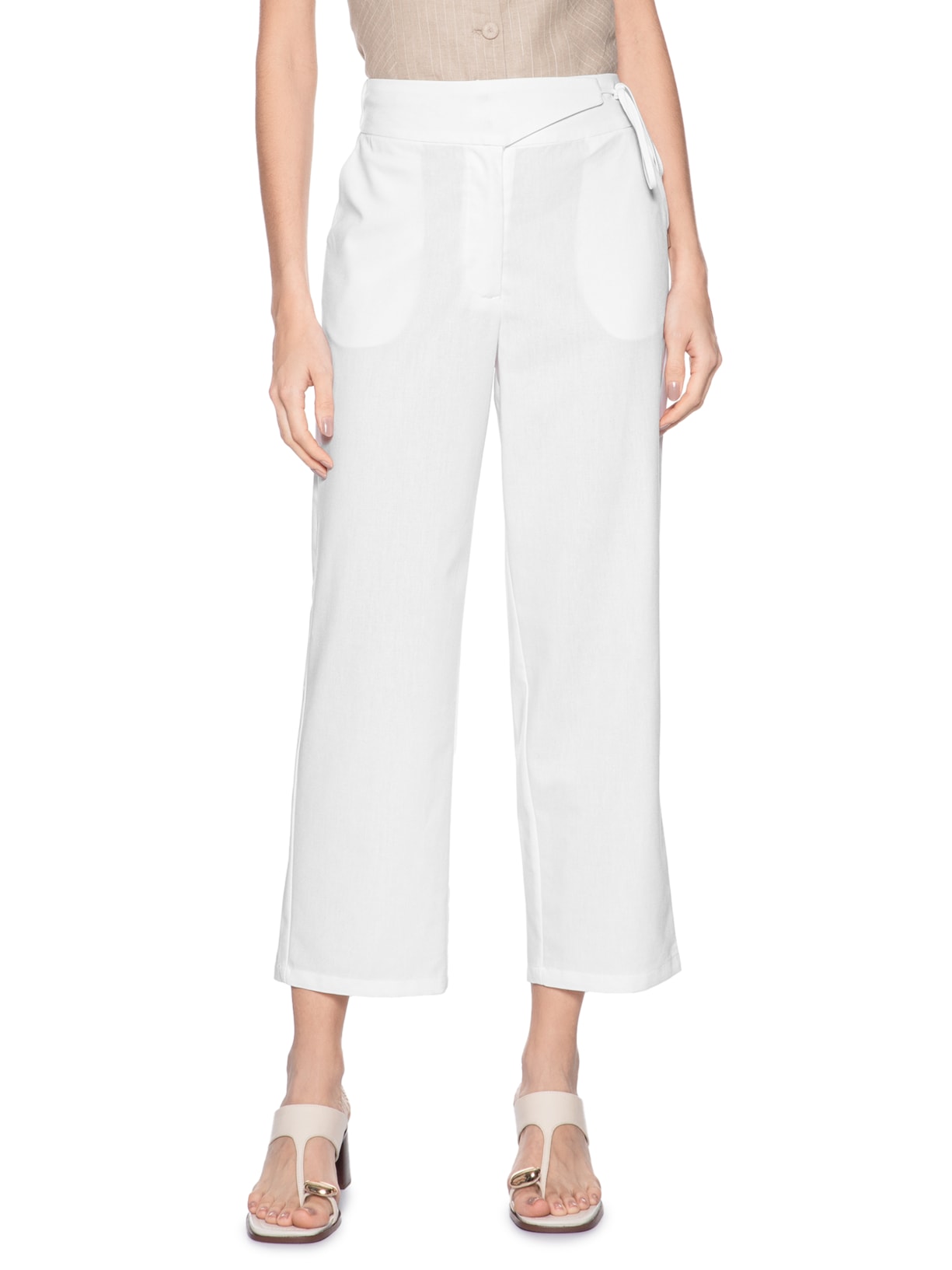 Calça Feminina Ronda Branco Le Lis