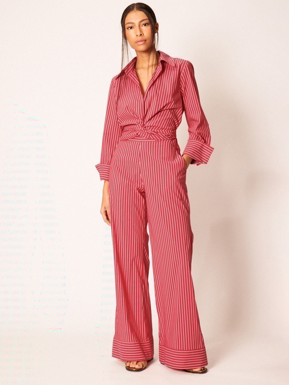 Calça Feminina Rubelita V26 Vermelho Mixed