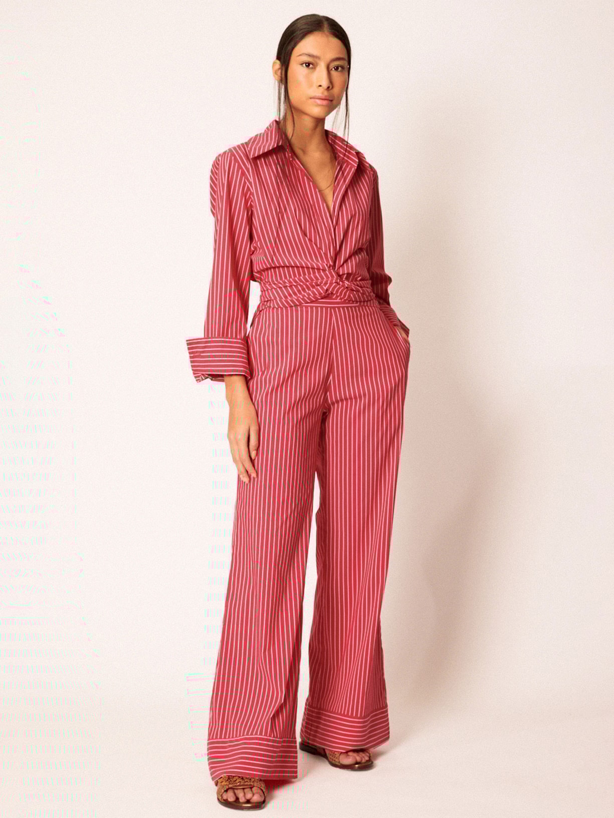 Calça Feminina Rubelita V26 Vermelho Mixed