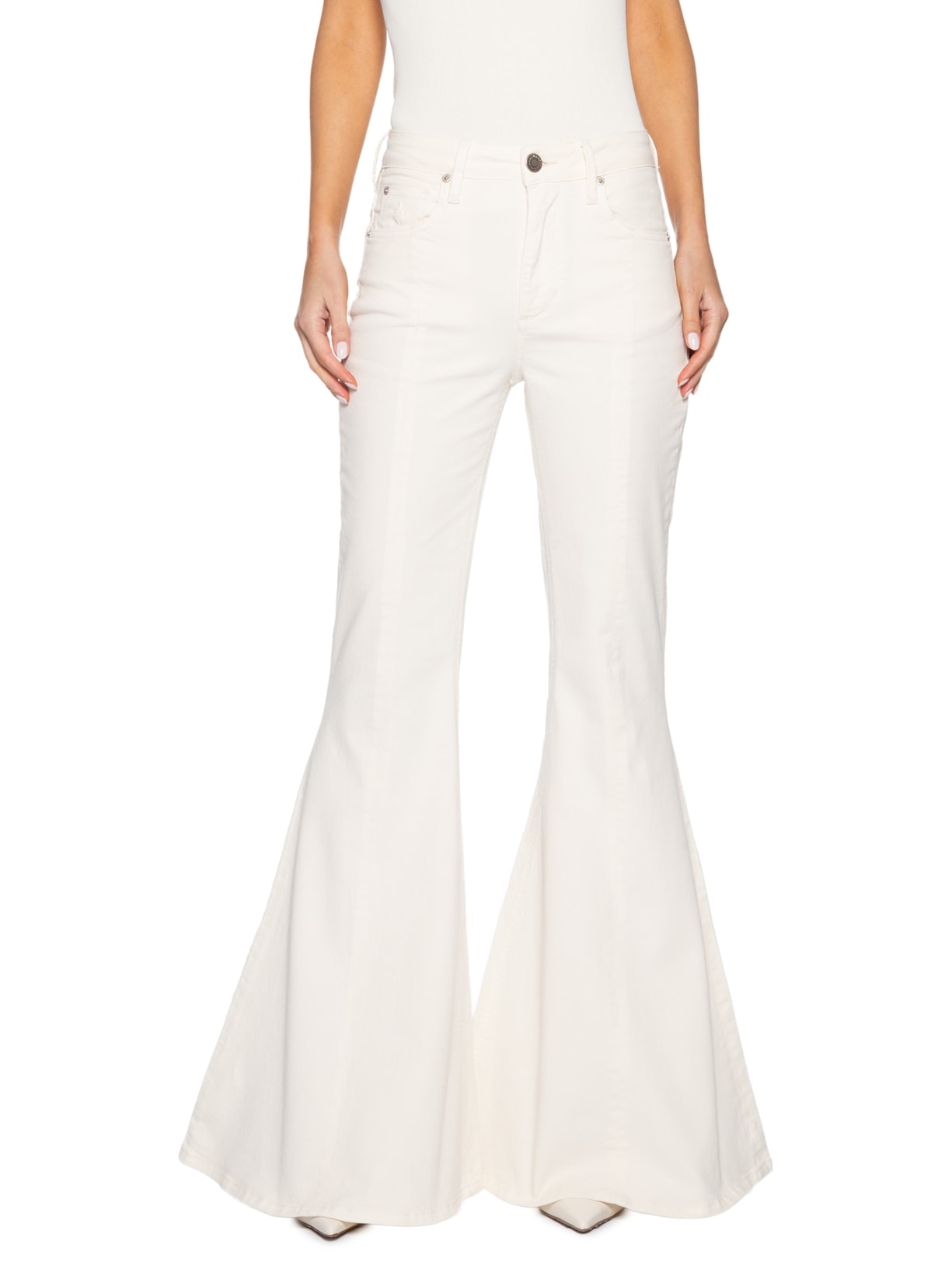 Calça Feminina Ruby Bell Branco Bo.bô