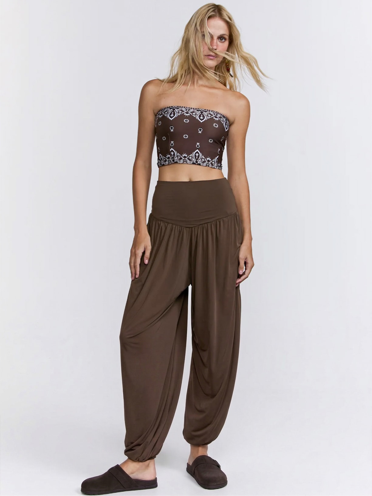 Calça Feminina Sabrina Marrom Triya