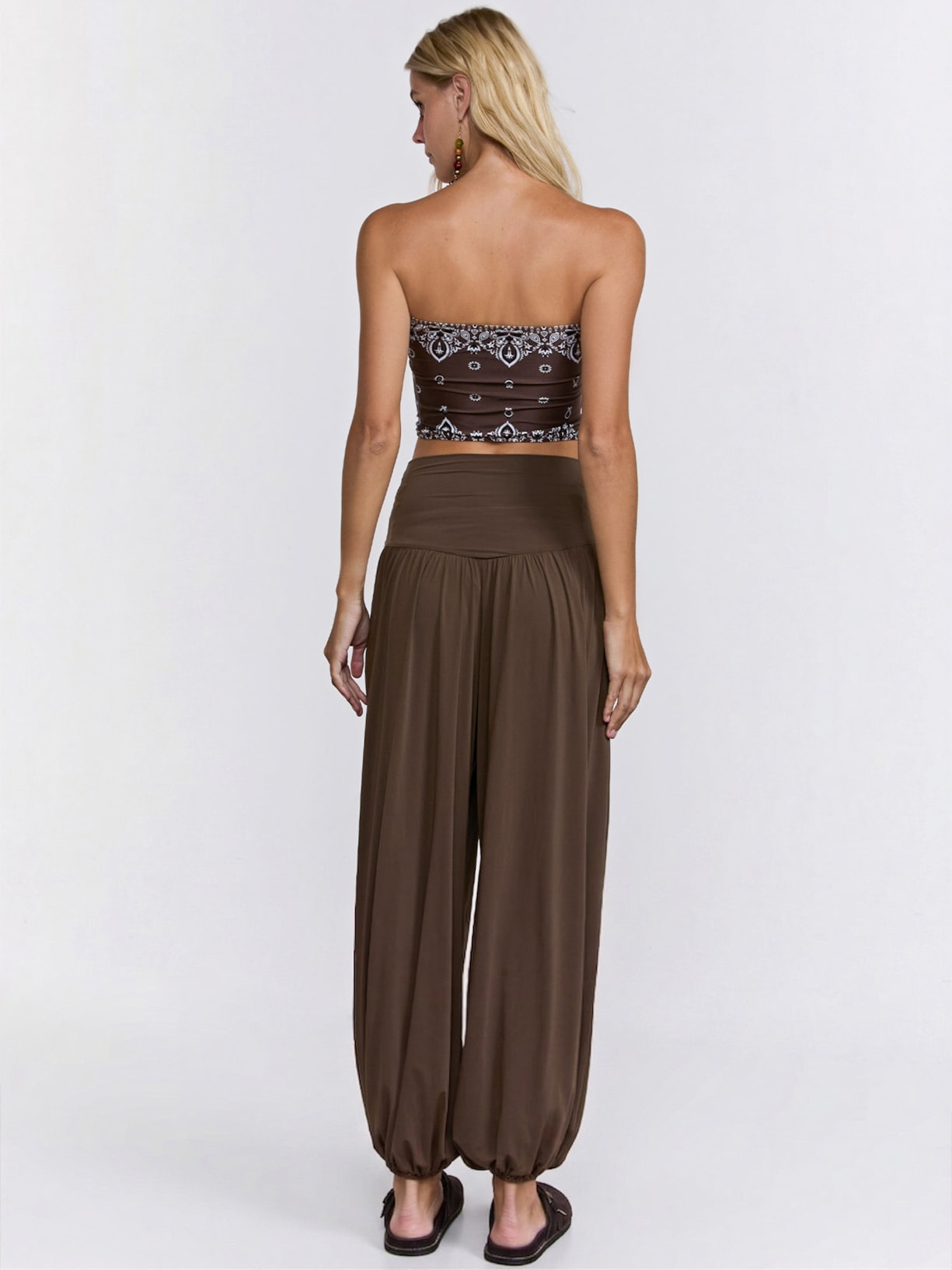 Calça Feminina Sabrina Marrom Triya