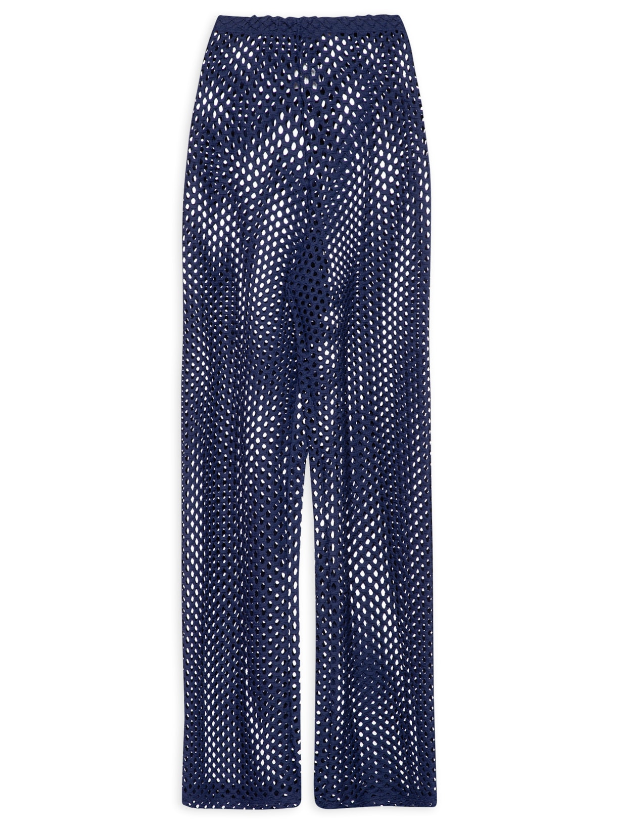 Calça Feminina Saída de Praia Azul Marinho Nora - Azul