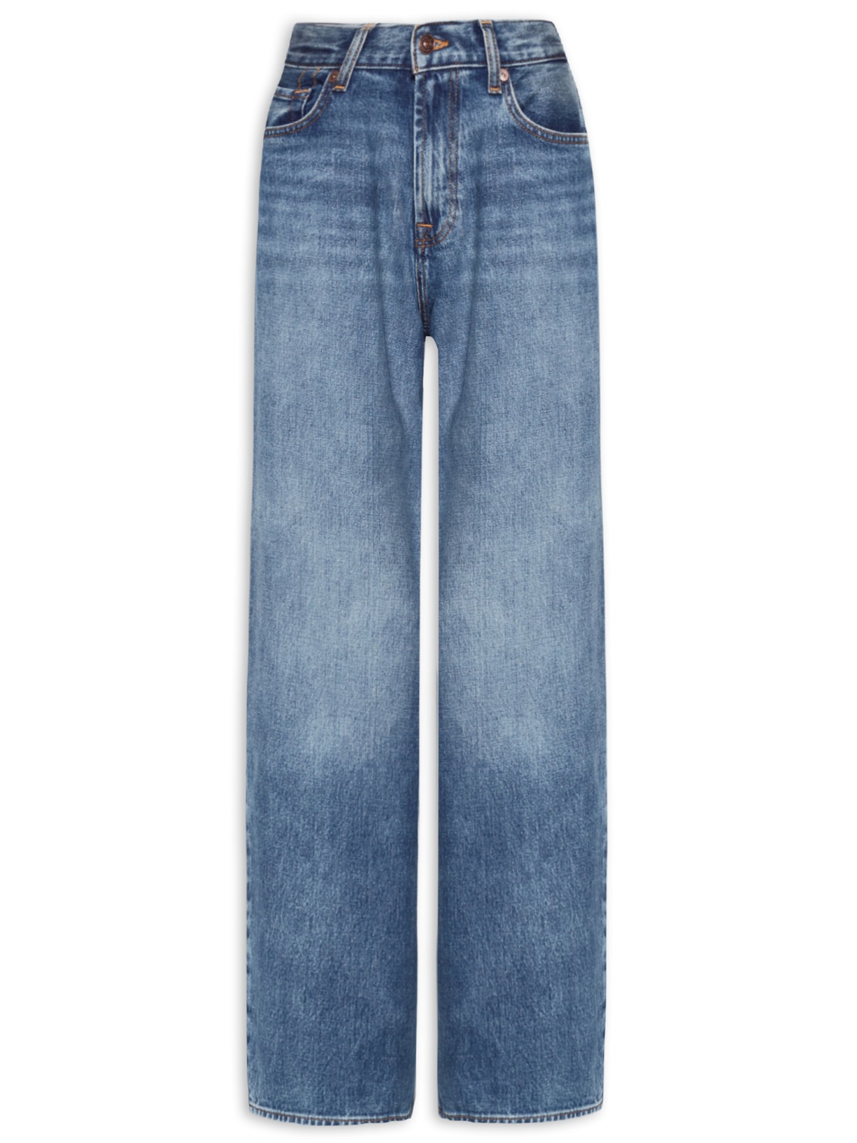 Calça Feminina Sam Baggy Jasper - Azul