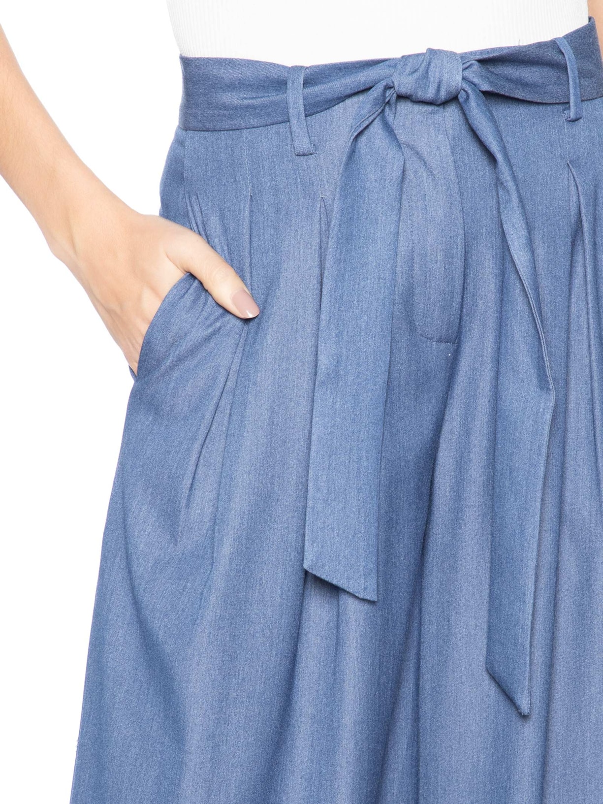 Calça Feminina Sarah Azul Le Lis