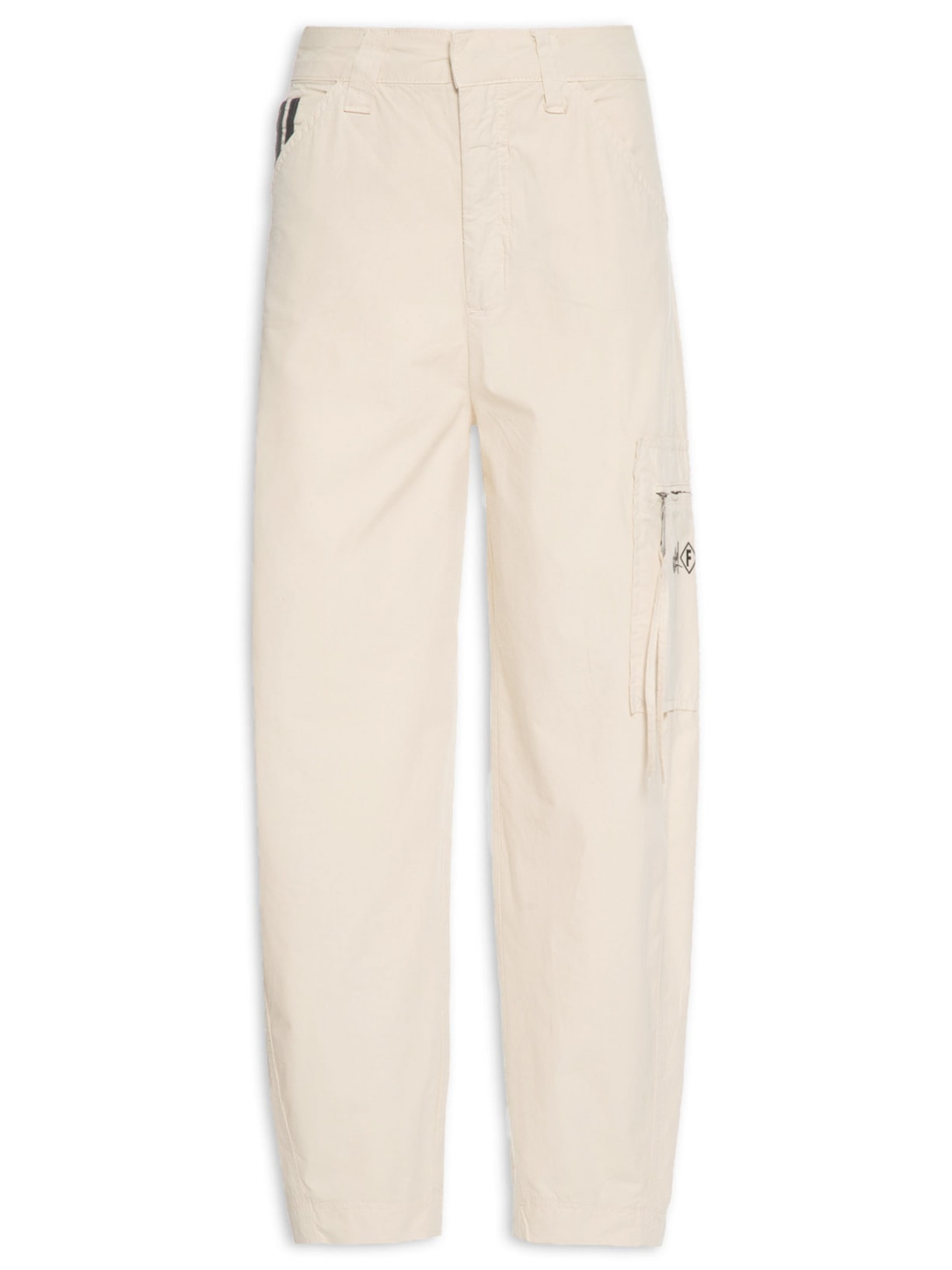 Calça Feminina Sarja Ballon - Bege