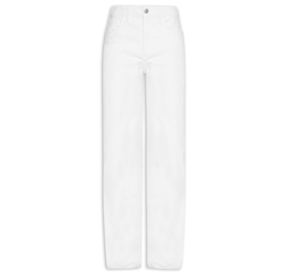 Calça Feminina Sarja Bella - Branco
