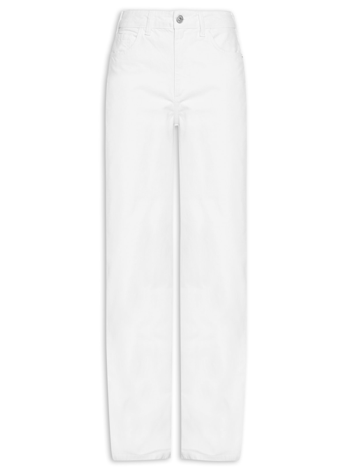 Calça Feminina Sarja Bella - Branco