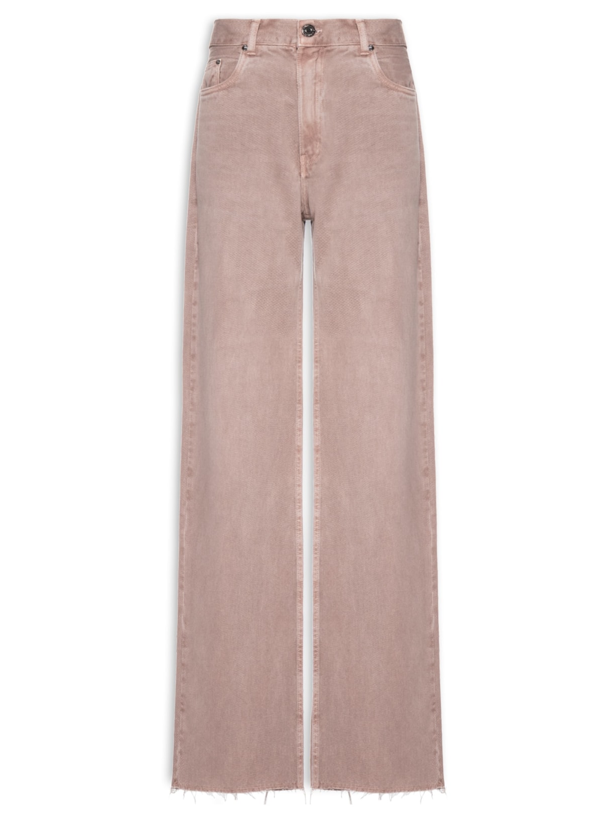 Calça Feminina Sarja Boot 70S Stoned - Rosa