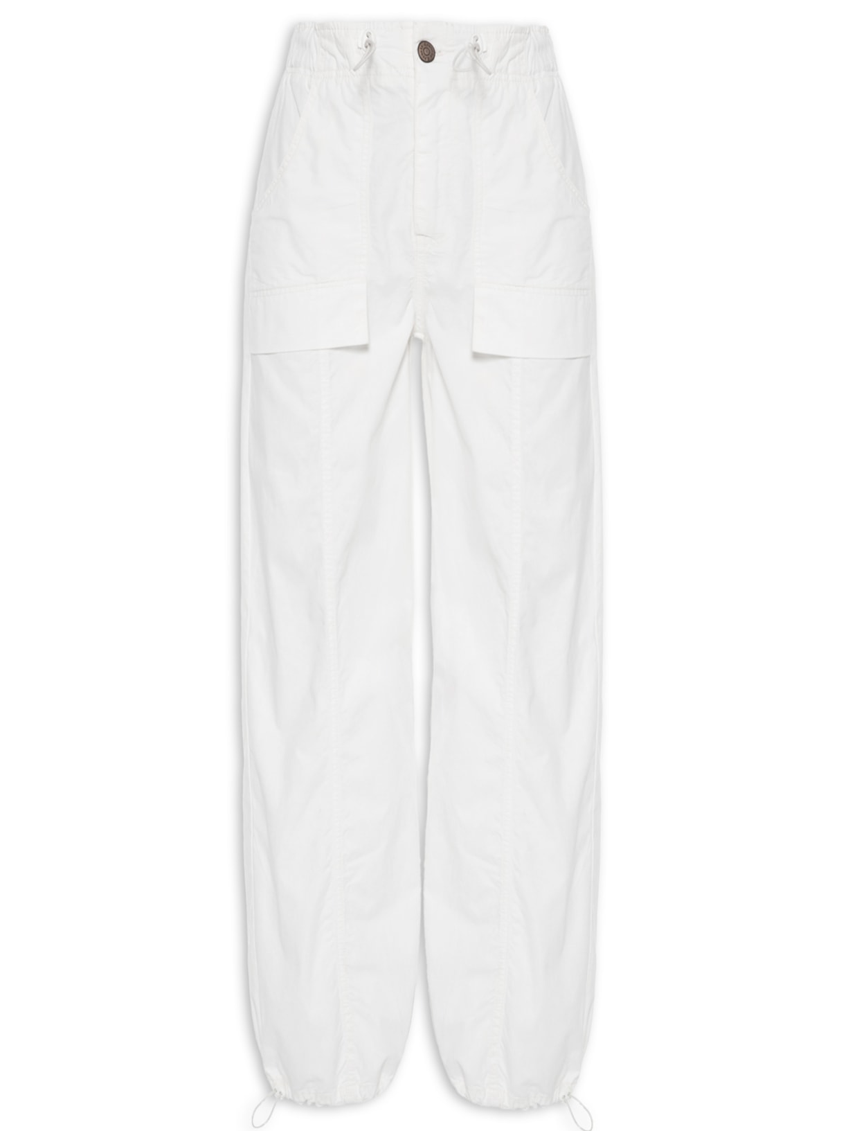 Calça Feminina Sarja Confort Vintage - Off White