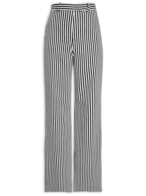 Calça Feminina Sarja Florita - Preto