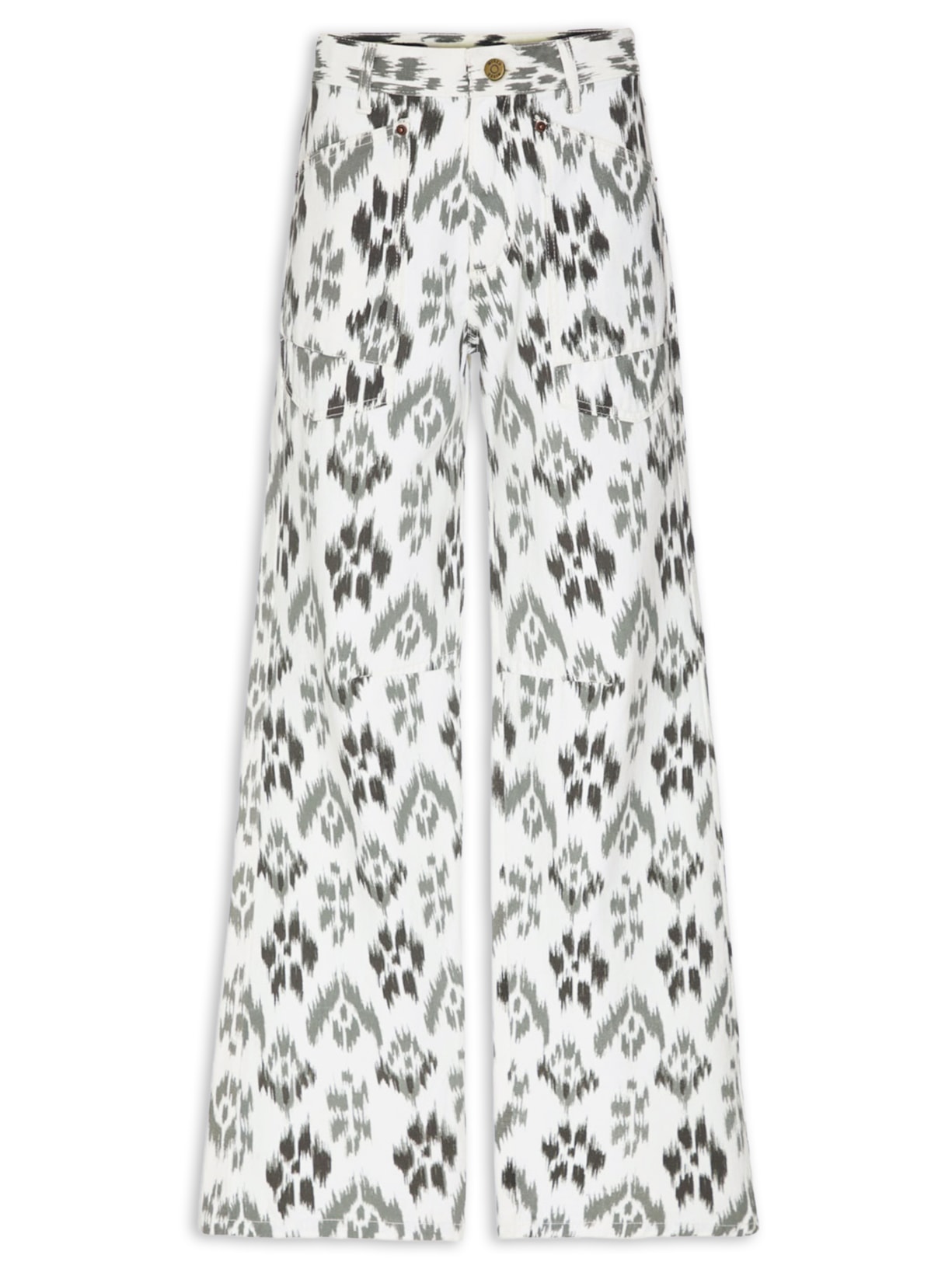 Calça Feminina Sarja Johdpur - Branco