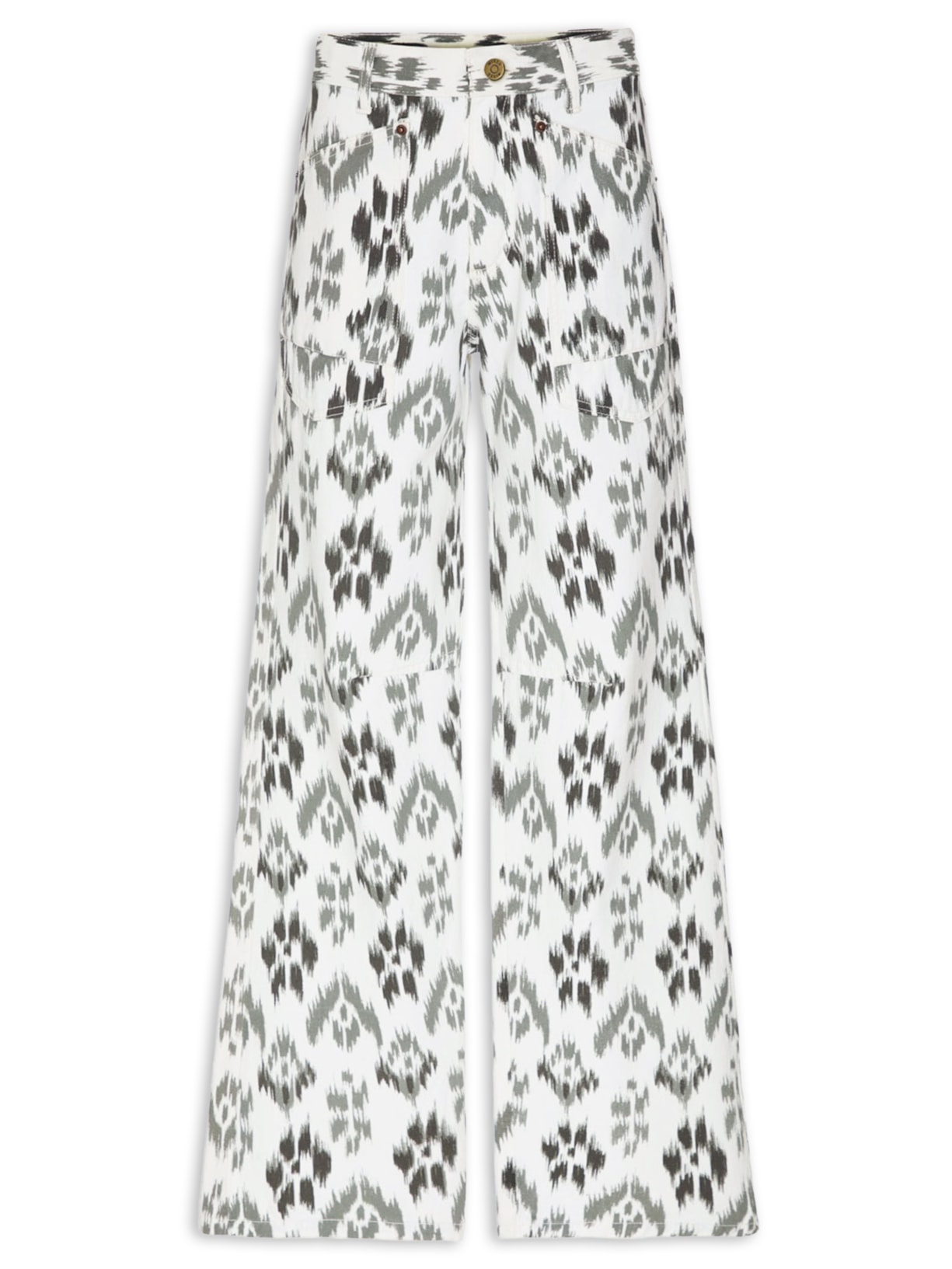 Calça Feminina Sarja Johdpur - Branco