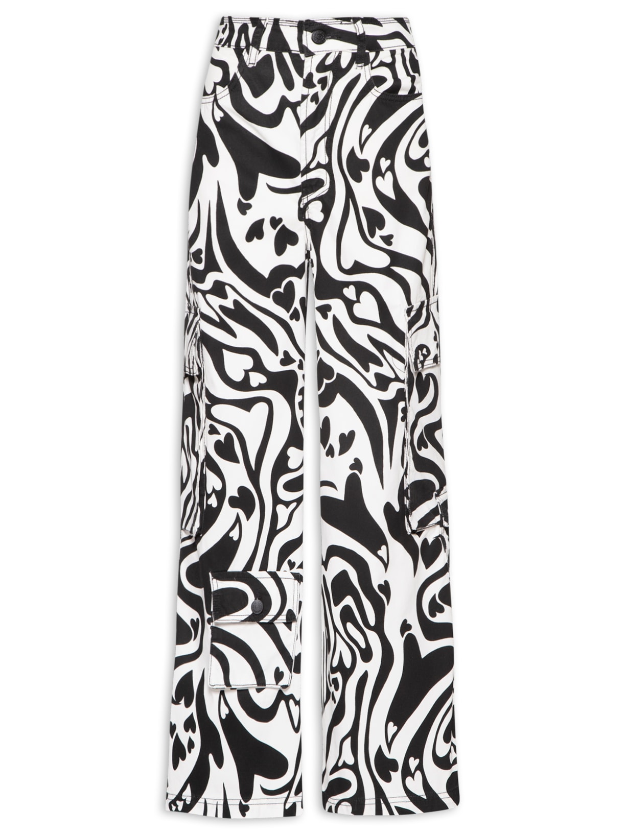 Calça Feminina Sarja Love Core - Branco