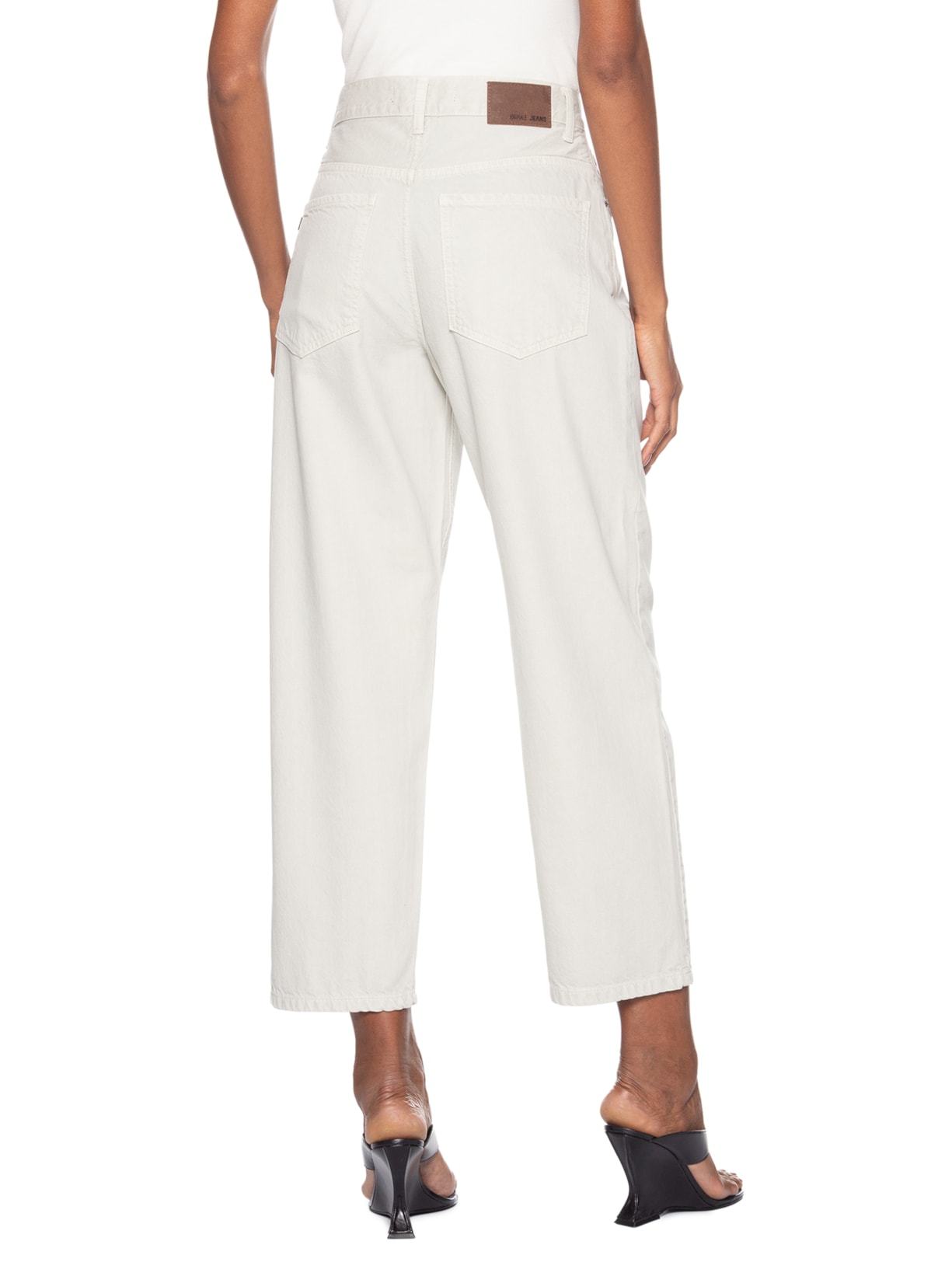 Calça Feminina Sarja Nipper Stoned Cinza Animale Jeans