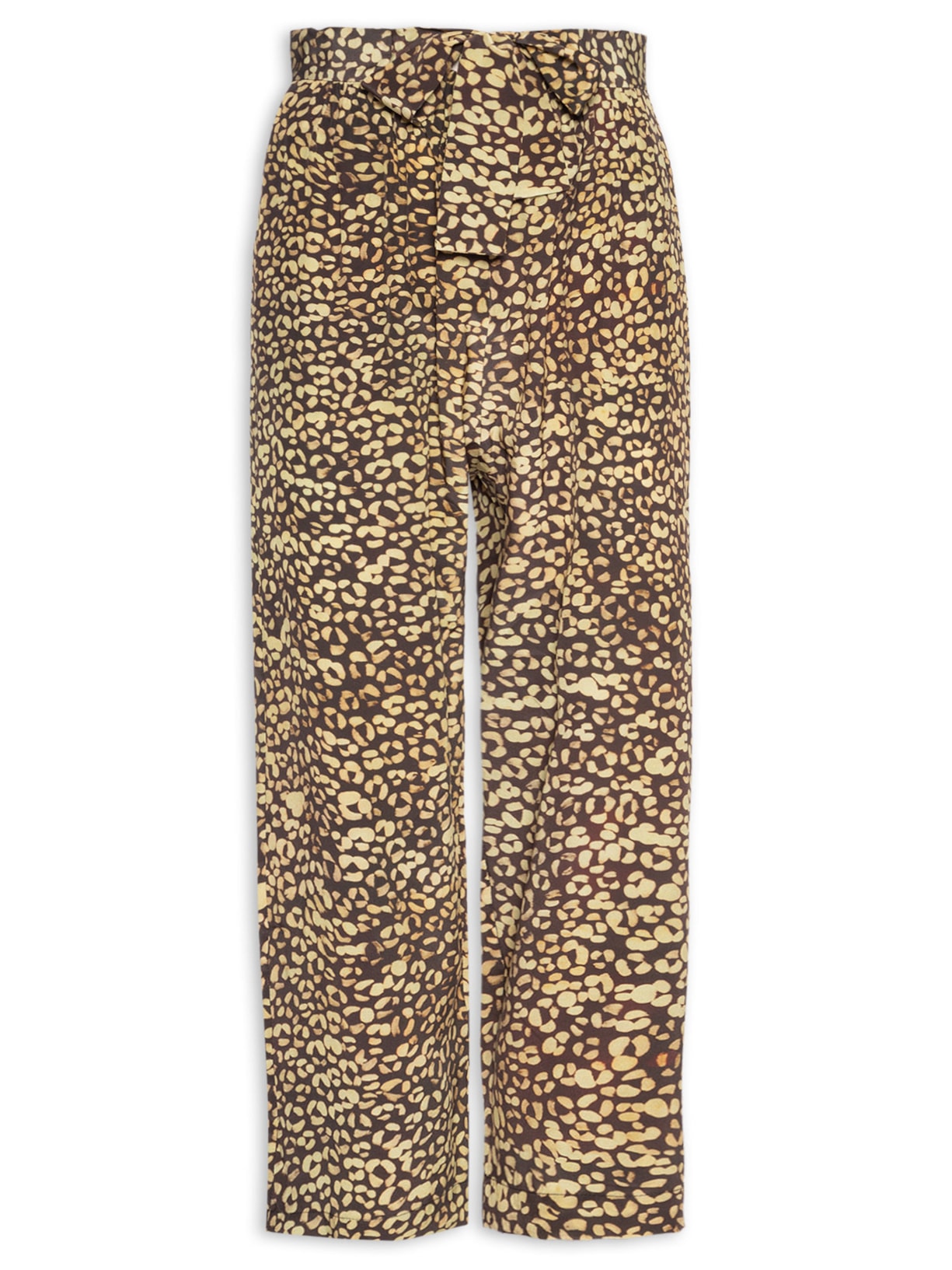 Calça Feminina Seda Onça Tinta Verde Animale