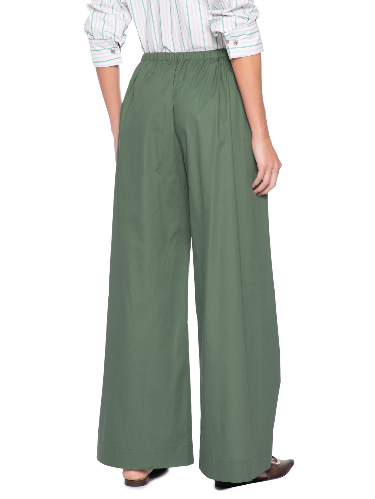 Calça Feminina Sem Costura Esportiva Verde Animale