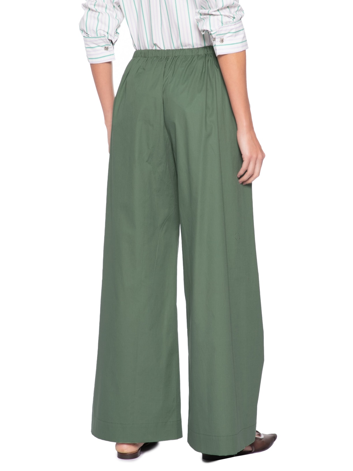 Calça Feminina Sem Costura Esportiva Verde Animale