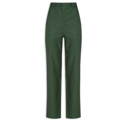 Calça Feminina Semi Flare Bolso Faca - Verde