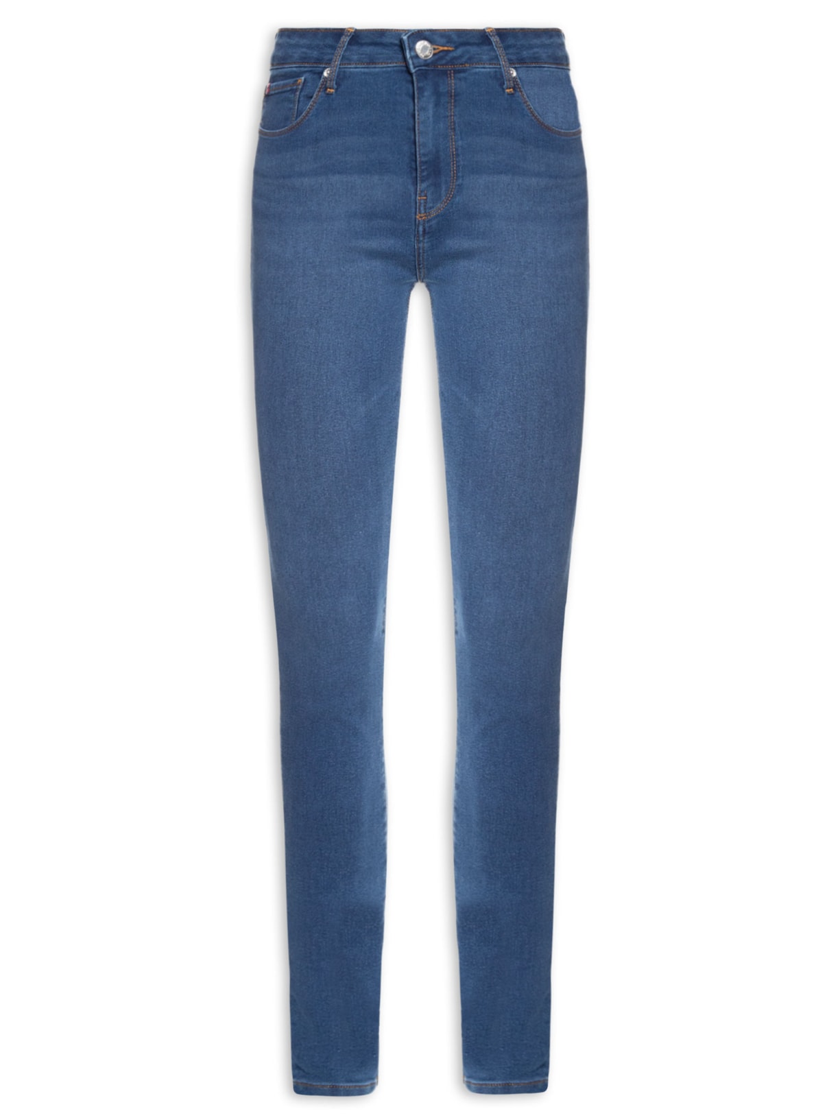 Calça Feminina Skinny Azul Tommy Hilfiger