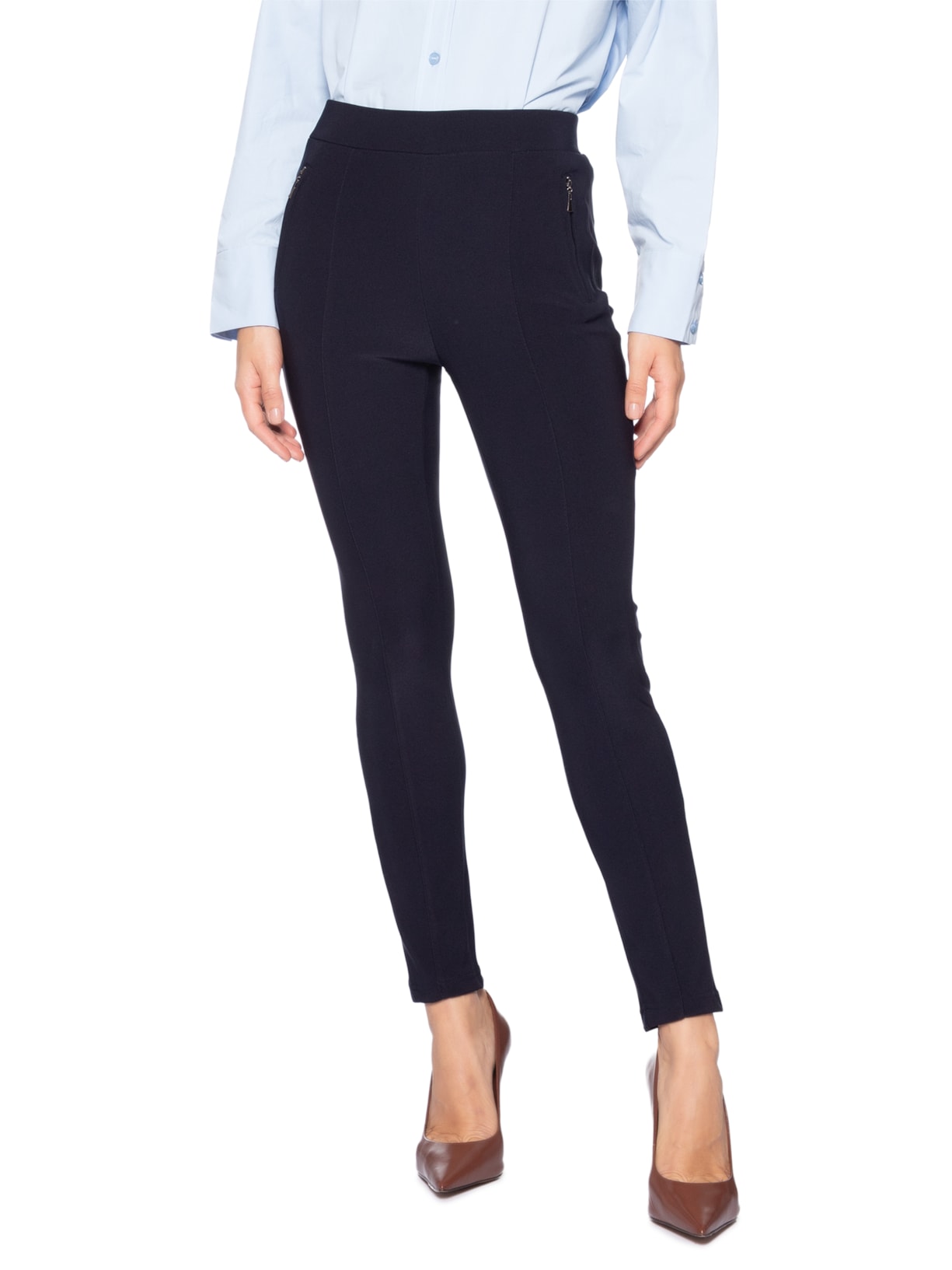 Calça Feminina Skinny Azul Market 33
