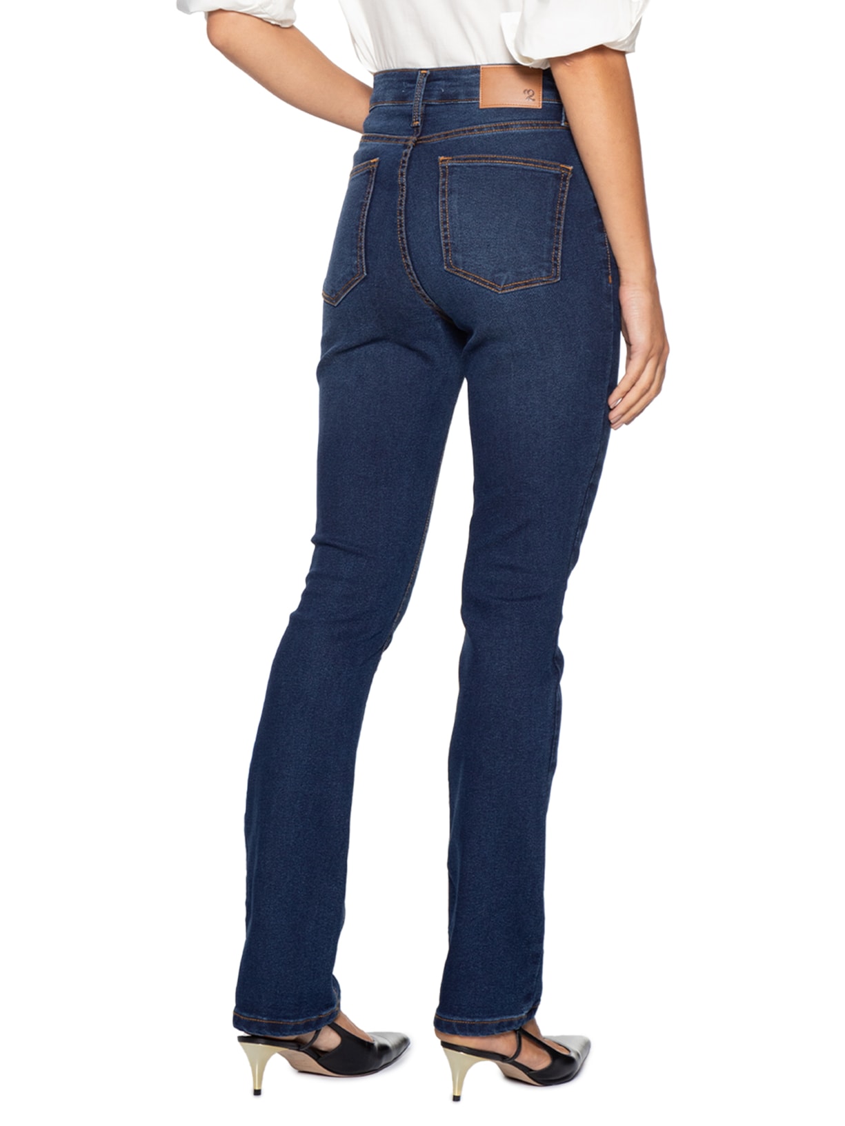 Calça Feminina Skinny Jeans Azul '2Essential