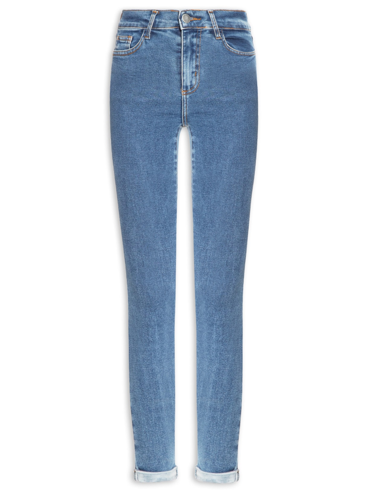 Calça Feminina Skinny Jeans - Azul