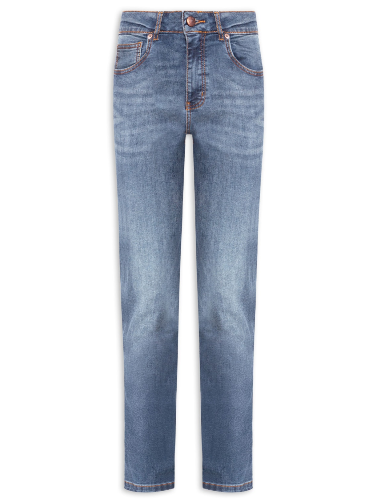Calça Feminina Skinny Jeans Azul Farm