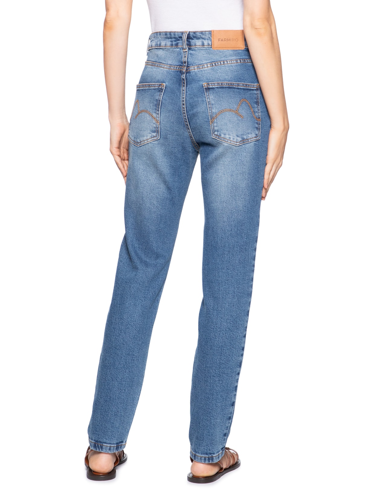 Calça Feminina Skinny Jeans Azul Farm