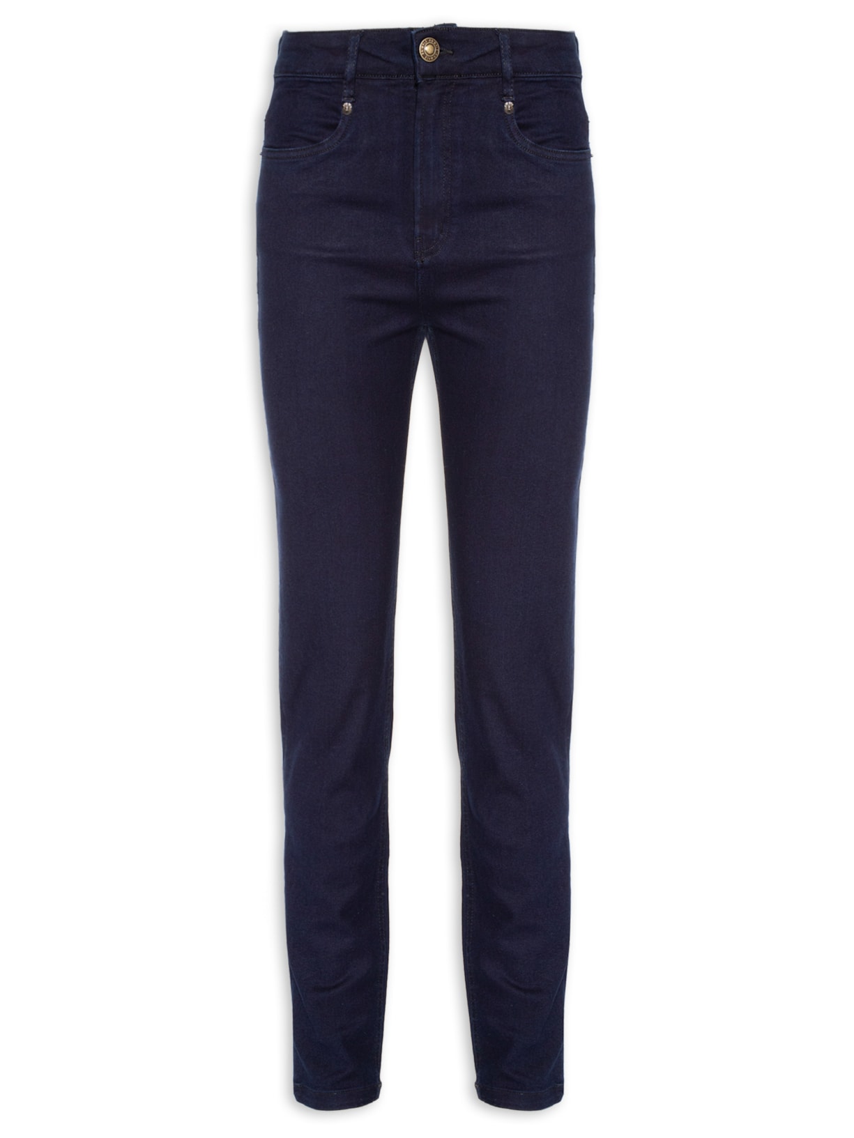Calça Feminina Skinny Jeans Paris Amaciado Azul Animale