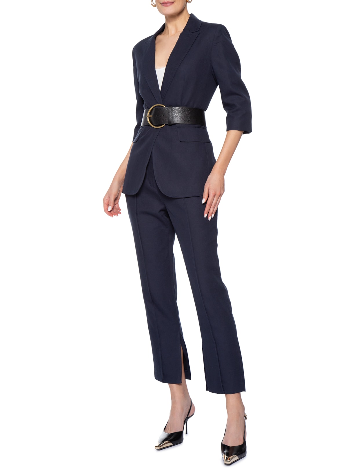 Calça Feminina Skinny Julia Azul Le Lis