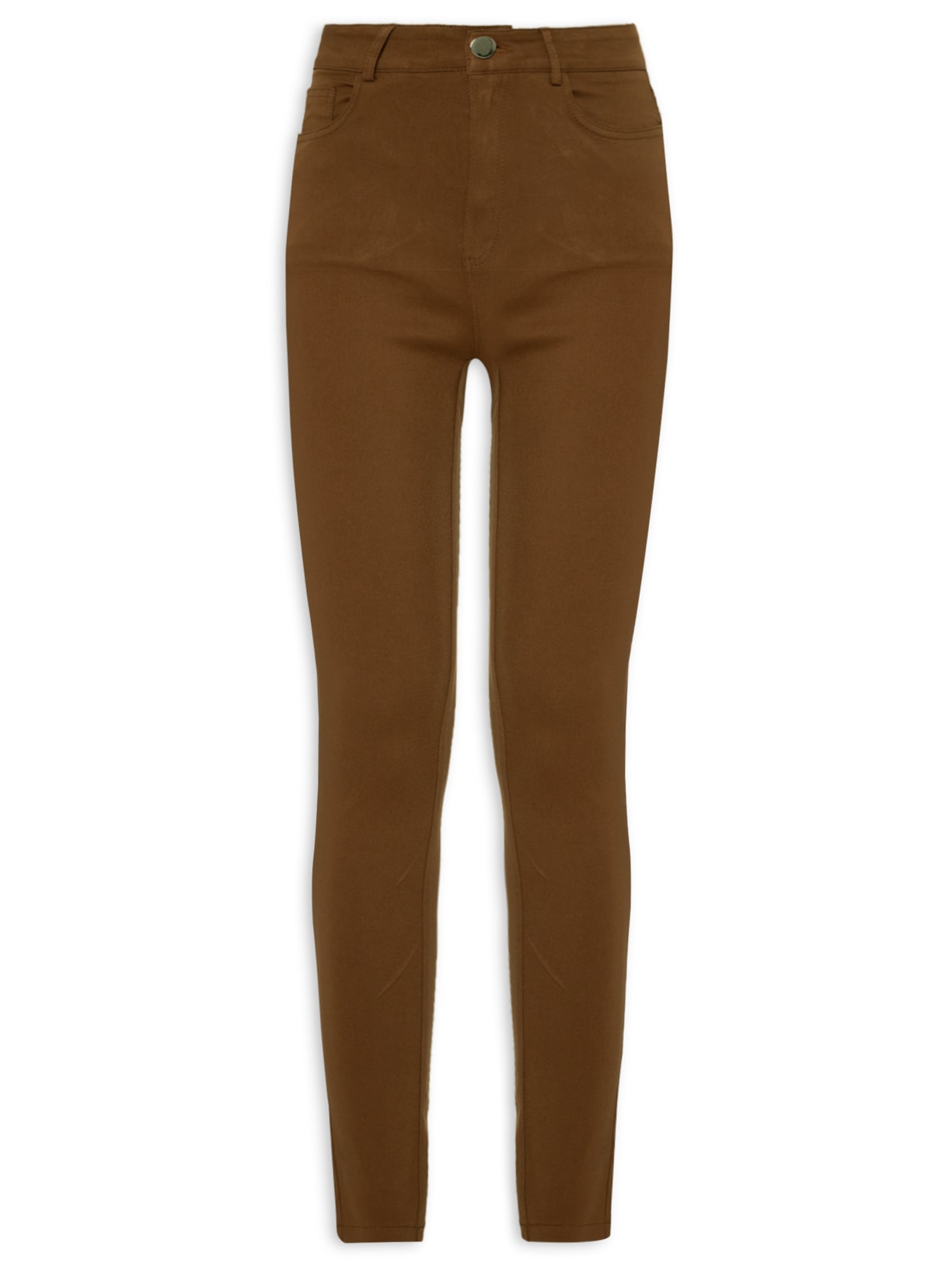 Calça Feminina Skinny - Marrom