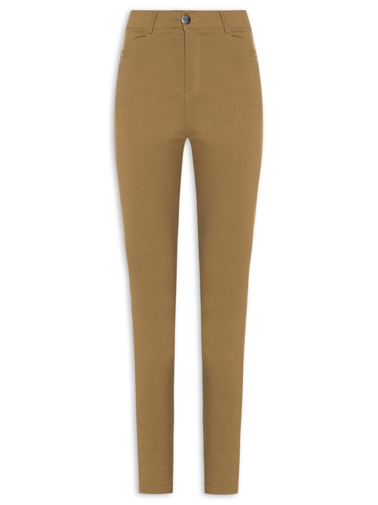 Calça Feminina Skinny - Marrom