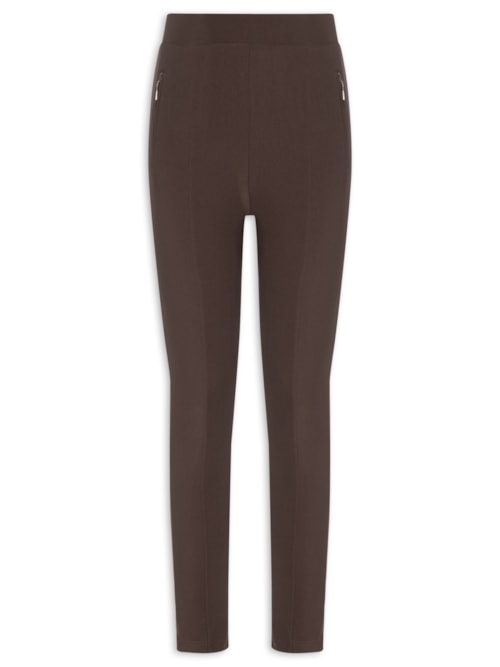 Calça Feminina Skinny - Marrom