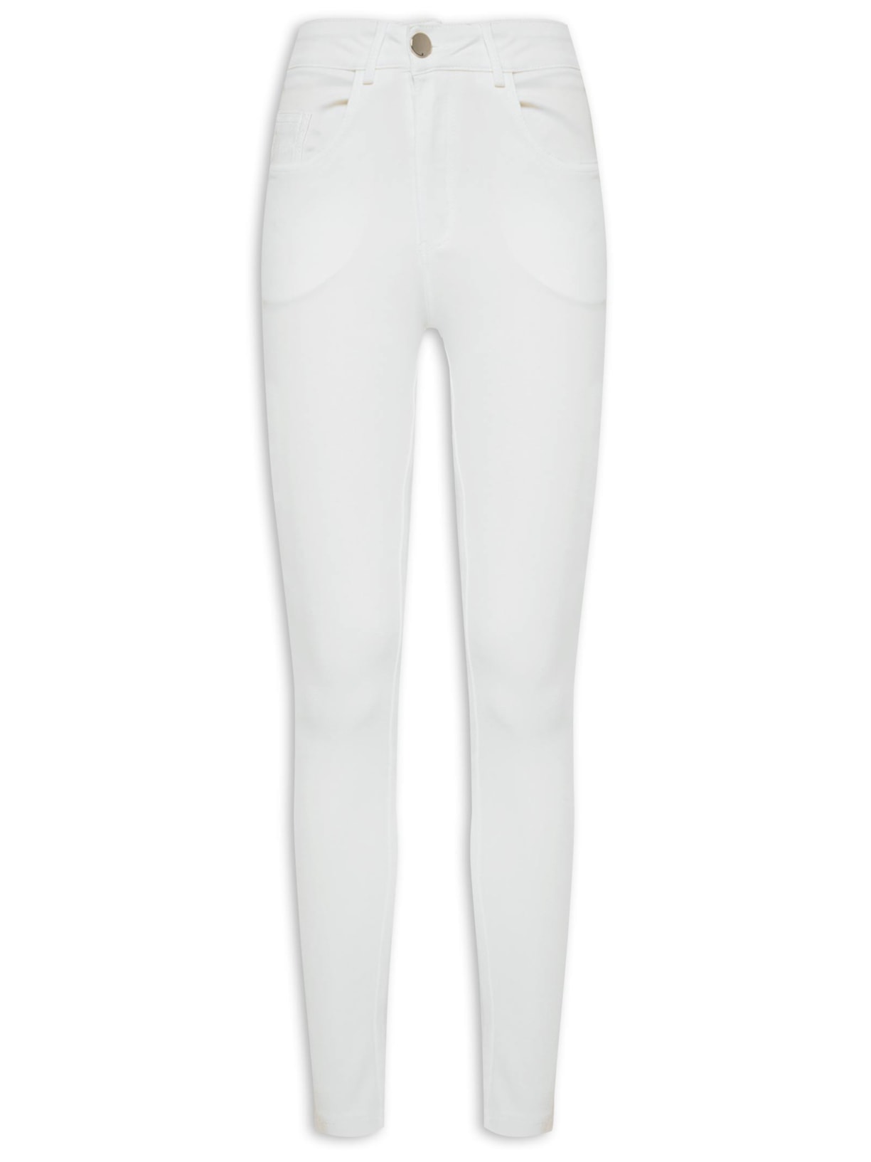 Calça Feminina Skinny - Off White