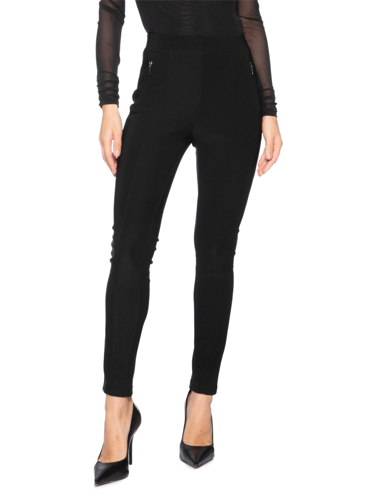 Calça Feminina Skinny Preto Market 33