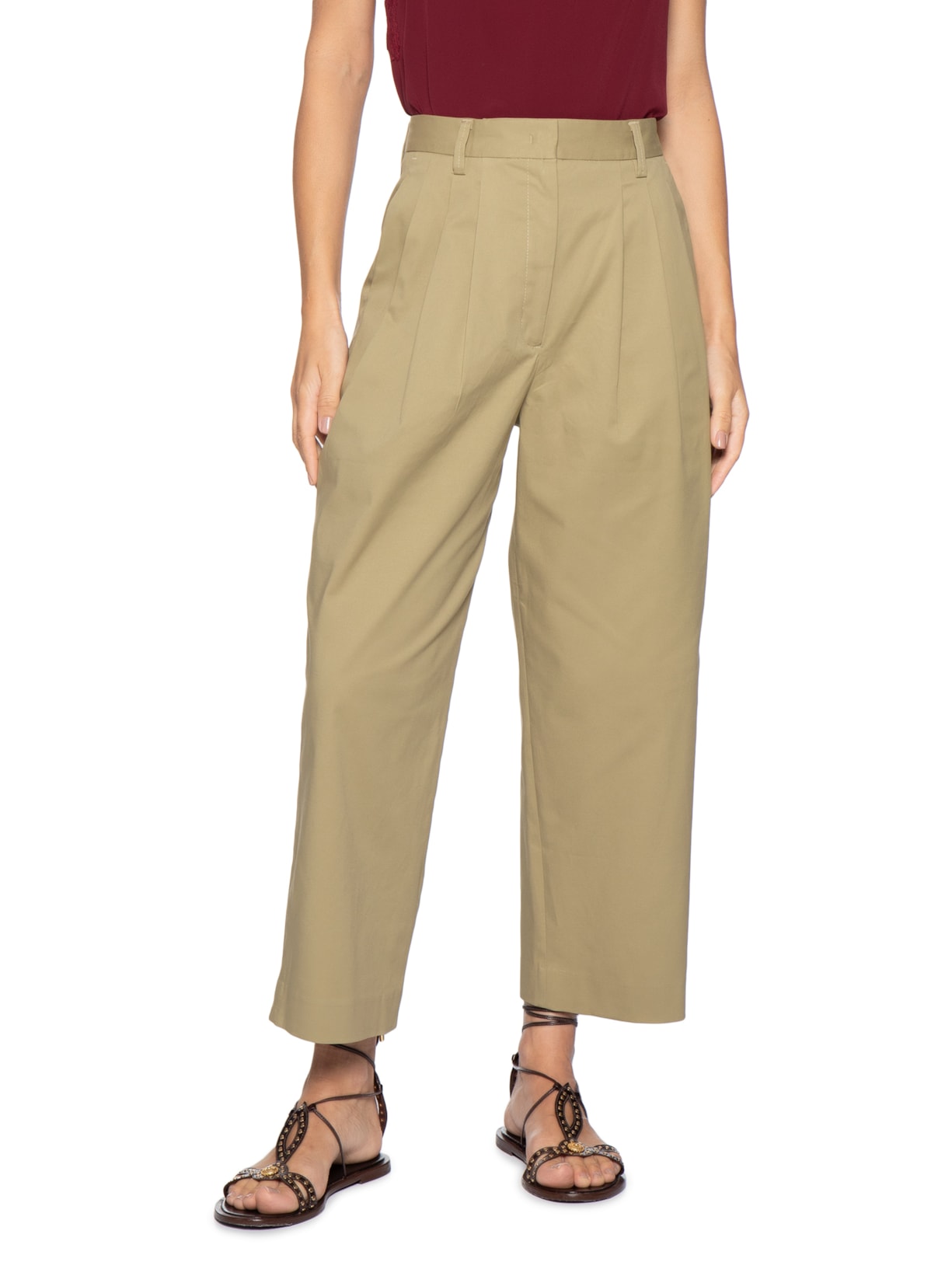 Calça Feminina Slate Bege Animale