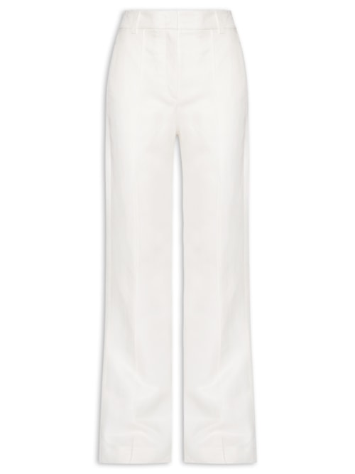 Calça Feminina Slim Alfaiataria Brumas - Branco