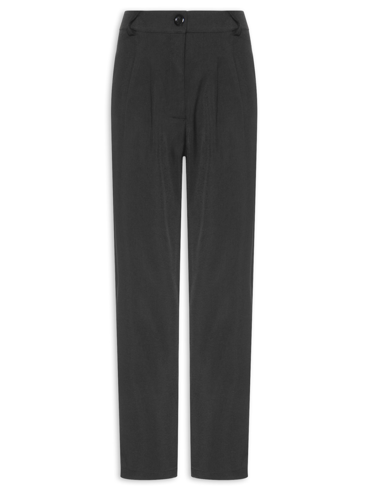 Calça Feminina Slim Alfaiataria Preto Basiq