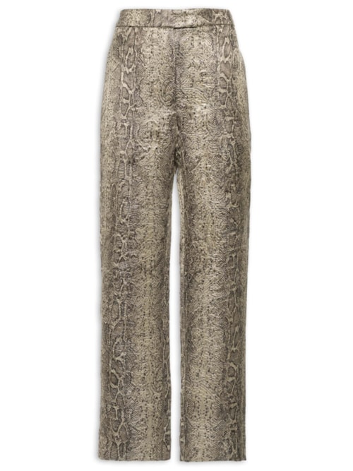 Calça Feminina Slim Cobra - Animal Print