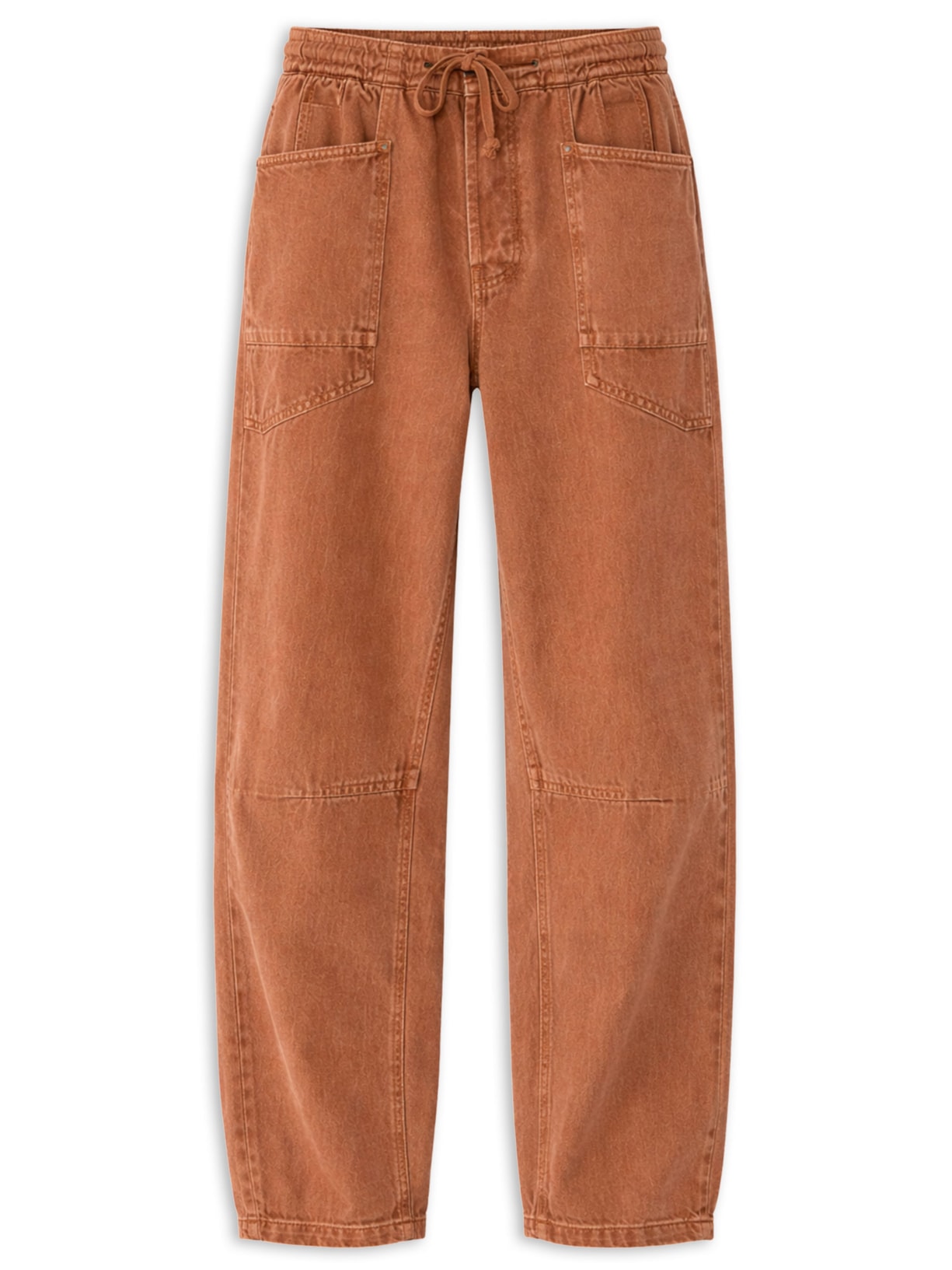 Calça Feminina Soft Sarja I26 Marrom Mixed