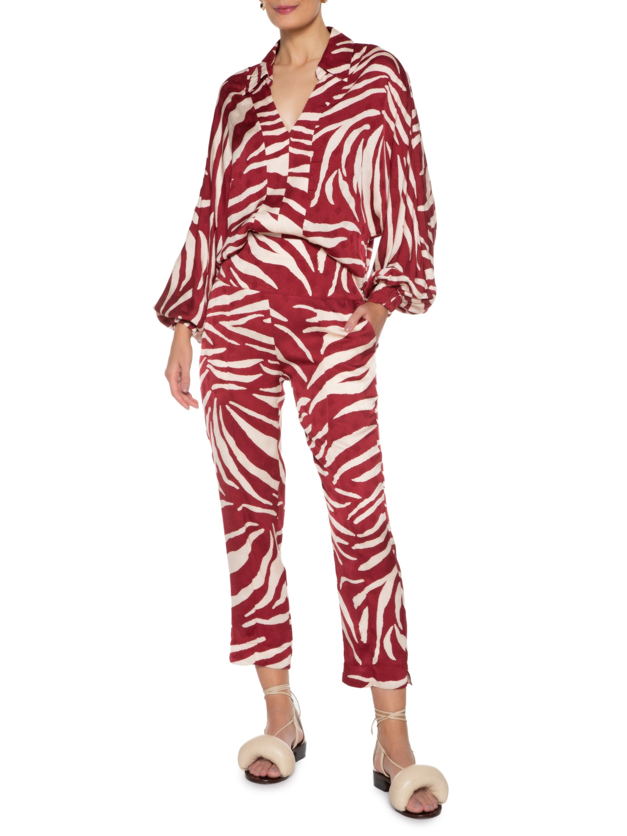 Calça Feminina Sonia Animal Print Le Lis